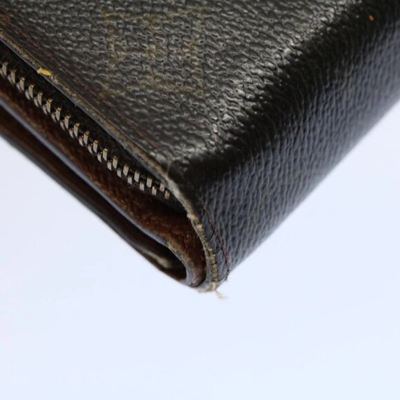 LOUIS VUITTON Monogram Compact Zip Wallet M61667 LV Auth 54068 - Picture 4 of 16
